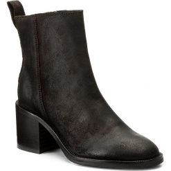 Botki LIU JO - Stivaletto Tc 60 Nat S67157 P0079 Plain Chocolate 90840. Pomarańczowe botki damskie skórzane marki Liu Jo, na obcasie. W wyprzedaży za 499,00 zł.