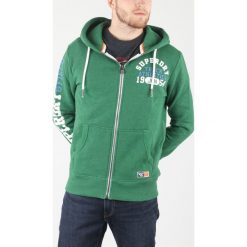 SuperDry Bluza Zielony. Zielone bluzy męskie Superdry, xxl, z nadrukiem, z bawełny, bez kołnierzyka, bez rękawów, bez kaptura. Za 438,95 zł.