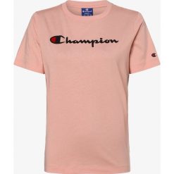 Champion - T-shirt damski, różowy. Różowe t-shirty damskie Champion, s, z nadrukiem, z bawełny, bez kołnierzyka. Za 159,95 zł.