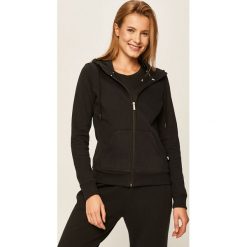 Puma - Bluza. Czarne bluzy damskie Puma, s, bez wzorów, z elastanu, bez rękawów, z kapturem. Za 249,90 zł.