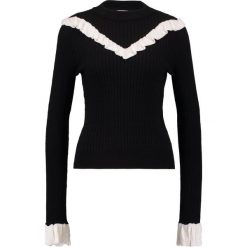 Swetry klasyczne damskie: Navy London CONSTANCE Sweter black