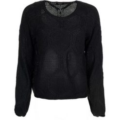 ONLY Damski sweter Felina L / S Pullover KNT Black (rozmiar XS). Czarne swetry damskie ONLY, s, bez wzorów, z materiału, bez rękawów, bez kaptura. W wyprzedaży za 80,00 zł.