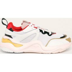 Puma - Buty Rise x Charlotte Olympia. Białe buty sportowe damskie Puma, bez wzorów, ze skóry ekologicznej, sportowe. W wyprzedaży za 359,90 zł.