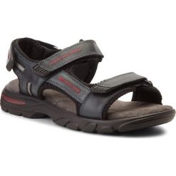 Sandały LASOCKI FOR MEN - MI07-A644-A505-01 Granatowy. Niebieskie klapki męskie Lasocki For Men, ze skóry, bez zapięcia. W wyprzedaży za 89,99 zł.