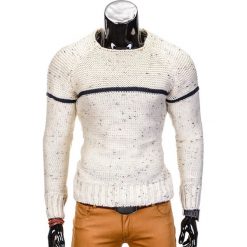 SWETER MĘSKI E102 - ECRU. Szare bez kategorii Inny, s. Za 45,00 zł.