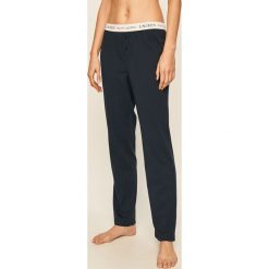 Lauren Ralph Lauren - Spodnie piżamowe. Niebieskie piżamy damskie Lauren Ralph Lauren, s, bez wzorów, z bawełny, bez rękawów. W wyprzedaży za 169,90 zł.