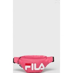 Fila - Nerka. Różowe walizki marki Fila, w paski, z poliesteru. Za 79,90 zł.