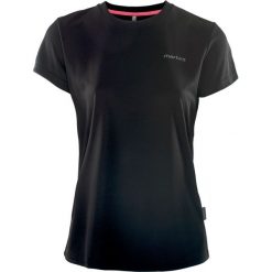 MARTES Koszulka damska Lady Solan Black/Sunkist Coral r. L. Czarne t-shirty damskie MARTES, l. Za 30,36 zł.