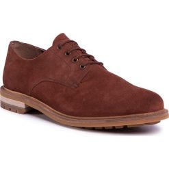 Półbuty CLARKS - Foxwell Hall 261480077 British Tan. Pomarańczowe półbuty męskie Clarks, na co dzień, bez wzorów, ze skóry, klasyczne, bez zapięcia. Za 469,00 zł.