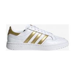 Adidas Originals Team Court Tenisówki Biały. Białe trampki i tenisówki damskie adidas Originals, bez wzorów, ze skóry, bez zapięcia. Za 343,95 zł.