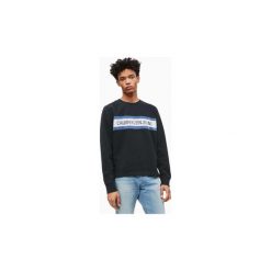 Bluzy Calvin Klein Jeans J30J312448 INSTIT FRONT STRIPE. Czarne bluzy męskie Calvin Klein Jeans, s, bez wzorów, z jeansu, bez kołnierzyka, bez rękawów, bez kaptura. Za 337,30 zł.