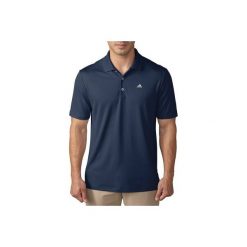 Golfy męskie: Polo do golfa Adidas granat