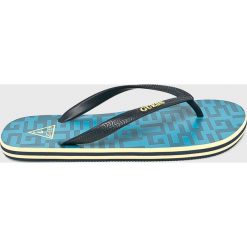 Guess Jeans - Japonki. Zielone kapcie męskie Guess Jeans, z jeansu. W wyprzedaży za 99,90 zł.