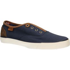 Trampki pepe jeans pms30009. Trampki męskie Pepe Jeans, bez wzorów, z jeansu, bez zapięcia. W wyprzedaży za 129,99 zł.