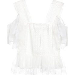Bluzki asymetryczne: Navy London FLEUR Bluzka white