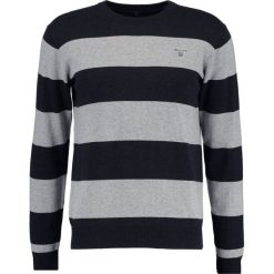 Kardigany męskie: GANT BARSTRIPE CREW Sweter dark charcoal