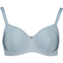 Biustonosz w kolorze błękitnym. Niebieskie biustonosze SUSA, z haftami. W wyprzedaży za 129,95 zł.