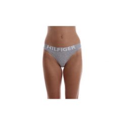 Slipy Tommy Hilfiger 1387905874 BIKINI. Szare skarpetki damskie TOMMY HILFIGER, bez wzorów. Za 74,20 zł.