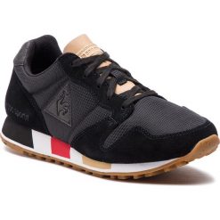 Sneakersy LE COQ SPORTIF - Omega Craft 1820388 Black. Czarne sneakersy męskie le coq sportif, na co dzień, bez wzorów, ze skóry, eleganckie, bez zapięcia. W wyprzedaży za 329,00 zł.