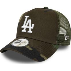 NEW ERA CAMO ESS AF TRUCK > 12285541. Zielone czapki damskie New Era, bez wzorów, z bawełny. Za 129,99 zł.