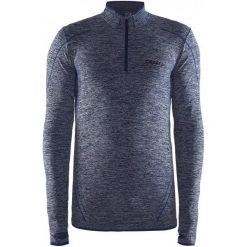 Odzież termoaktywna męska: Craft Koszulka Męska Active Comfort Zip Ls Niebieska L