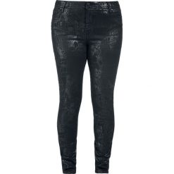 Boyfriendy damskie: Miasteczko Halloween Oversized Town Jeansy damskie czarny