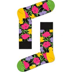 Happy Socks - Skarpetki Andy Warhol Flower. Brązowe bez kategorii marki Happy Socks, z elastanu. Za 49,90 zł.