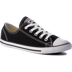 Trampki CONVERSE - Ct As Dainty Ox 530054C Black. Czarne trampki i tenisówki damskie Converse, bez wzorów, z gumy, sportowe, bez zapięcia. W wyprzedaży za 189,00 zł.