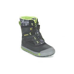 Śniegowce Dziecko Merrell SNOW BANK 2.0 WTPF. Czarne kozaki dziewczęce marki Merrell. Za 279,20 zł.