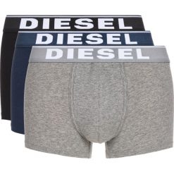 Diesel 3-pack Bokserki Czarny Niebieski Szary. Szare bokserki męskie Diesel, bez wzorów, z elastanu. Za 180,95 zł.