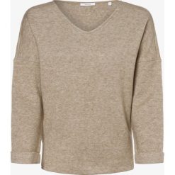 Opus - Sweter damski – Gloriana, beżowy. Brązowe swetry damskie Opus, bez wzorów, eleganckie, bez rękawów, bez kaptura. Za 369,95 zł.