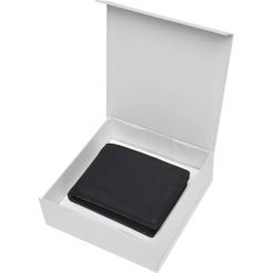 PORTFEL Z MATOWEJ SKÓRY. Czarne portfele męskie marki Top Secret, ze skóry. Za 129,99 zł.