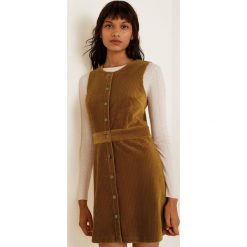 Mango - Sukienka Farrah. Różowe sukienki mini Mango, na co dzień, l, z bawełny, casualowe, z okrągłym kołnierzem. Za 139,90 zł.