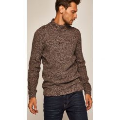 Medicine - Sweter Back To The Classic. Żółte swetry męskie MEDICINE, xl, bez wzorów, z bawełny, z golfem, bez kaptura. W wyprzedaży za 59,90 zł.