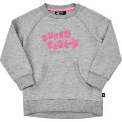 Bluza w kolorze szarym. Szare bluzy niemowlęce MeToo, z aplikacjami, z bawełny. W wyprzedaży za 62,95 zł.
