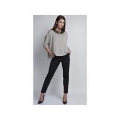 Sweter damski oversize. Szare swetry damskie marki Bird, s, bez wzorów, bez rękawów, bez kaptura. Za 87,00 zł.