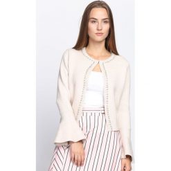 Kremowy Kardigan Sugar Affair. Białe kardigany damskie Born2be, xl. Za 69,99 zł.