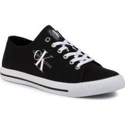 Tenisówki CALVIN KLEIN JEANS - Aurelio B4S0670 Black. Czarne półbuty męskie Calvin Klein Jeans, na co dzień, bez wzorów, z jeansu, bez zapięcia. W wyprzedaży za 339,00 zł.