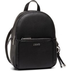 Plecak LIU JO - Backpack AA0087 E0221 Nero 22222. Czarne plecaki damskie Liu Jo, bez wzorów, ze skóry ekologicznej, eleganckie. Za 599,00 zł.