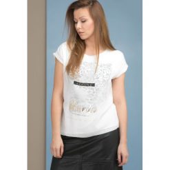 T-shirty damskie: T-shirt w cętki