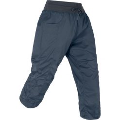 Spodnie trekkingowe funkcyjne, dł. 3/4 bonprix nocny niebieski. Niebieskie spodnie damskie bonprix. Za 134,99 zł.