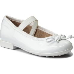 Baleriny damskie lakierowane: Baleriny GEOX – J Plie’ I J5455I 000HH C1000 M White