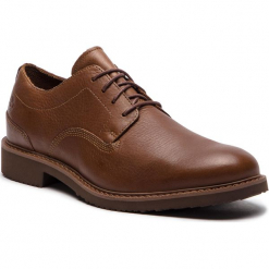 Półbuty TIMBERLAND - Brook Park Light Ox TB0A1TJD9311 Potting Soil. Pomarańczowe półbuty męskie Timberland, ze skóry ekologicznej. W wyprzedaży za 399,00 zł.