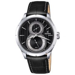 Festina Klasik 16892/6. Szare zegarki męskie Festina, ze stali. W wyprzedaży za 456,00 zł.