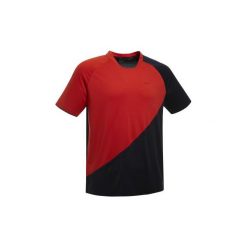 T-Shirt badminton 530 męski. Czerwone t-shirty męskie PERFLY, s, bez wzorów, z poliesteru, bez kołnierzyka. Za 39,99 zł.
