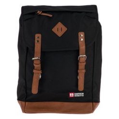Enrico Benetti plecak unisex Brasilia 54427 czarny. Czarne plecaki damskie Enrico Benetti, bez wzorów. Za 219,00 zł.