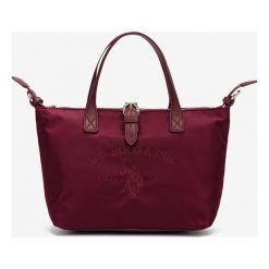 U.S. Polo Assn Patterson Small Torebka Czerwony Fioletowy. Czerwone torebki klasyczne damskie U.S. Polo Assn., w paski, z materiału, bez dodatków. Za 326,95 zł.