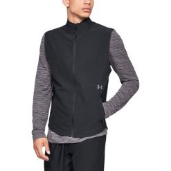 Under Armour Vanish Kamizelka Czarny. Czarne płaszcze męskie Under Armour, na wiosnę, s, bez wzorów, z elastanu. Za 343,95 zł.
