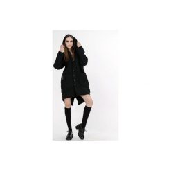 Parka ocieplana z czarnego denimu. Czarne kurtki damskie marki Sthorm, s, bez wzorów, z denimu, bez kaptura. Za 499,00 zł.