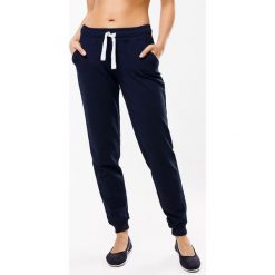 Damskie spodnie dresowe MF Blue 01. Niebieskie bryczesy damskie Astratex, z dresówki. Za 95,99 zł.